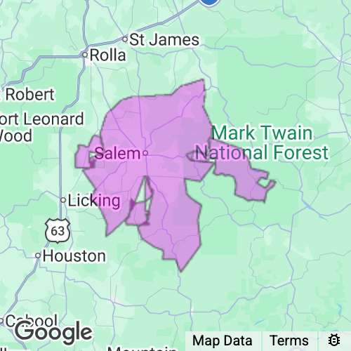 Dent County Missouri real estate agent mailing area