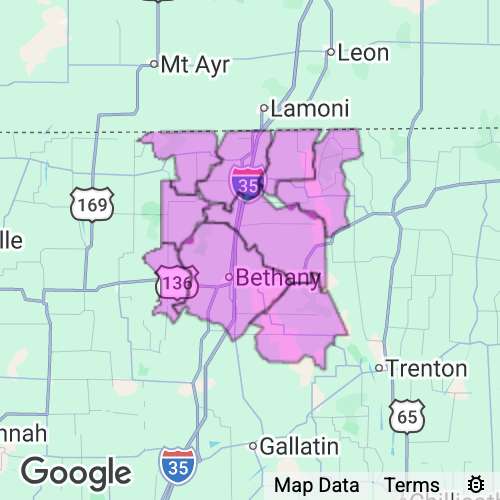 Harrison County Missouri real estate agent mailing area