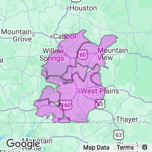 Howell County Missouri real estate agent mailing area