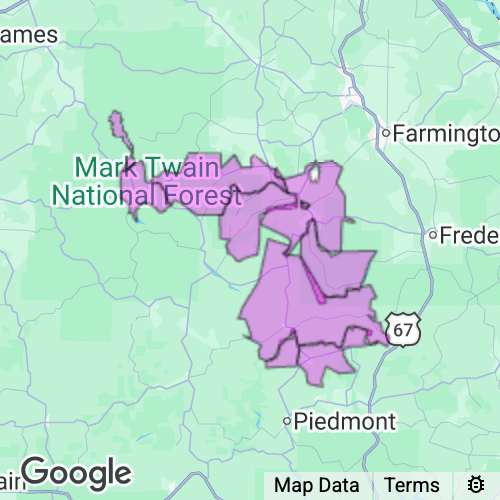 Iron County Missouri real estate agent mailing area
