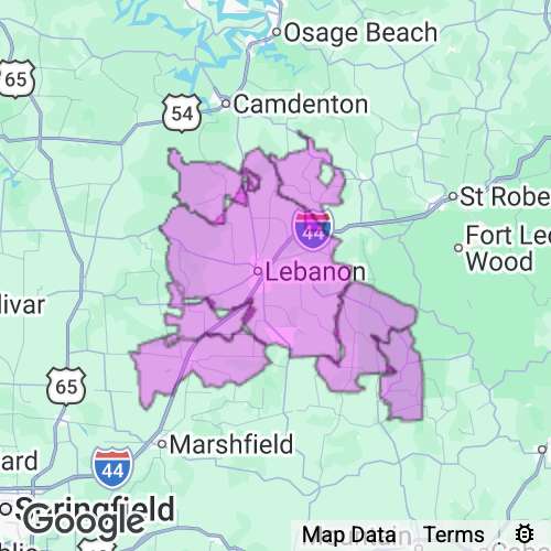 Laclede County Missouri real estate agent mailing area