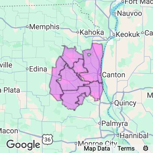 Lewis County Missouri real estate agent mailing area