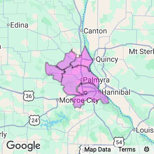 Marion County Missouri real estate agent mailing area