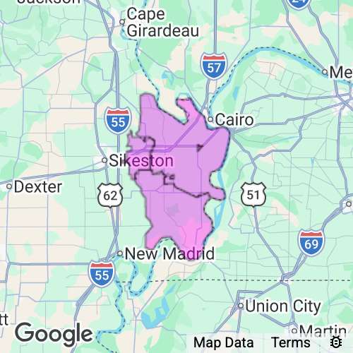 Mississippi County Missouri real estate agent mailing area