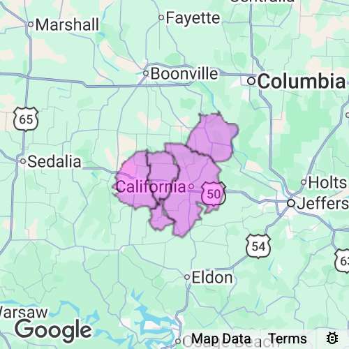 Moniteau County Missouri real estate agent mailing area