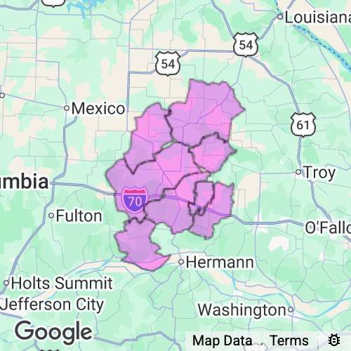 Montgomery County Missouri real estate agent mailing area