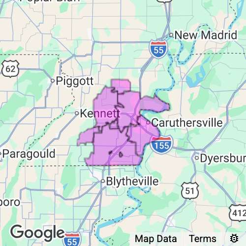 Pemiscot County Missouri real estate agent mailing area