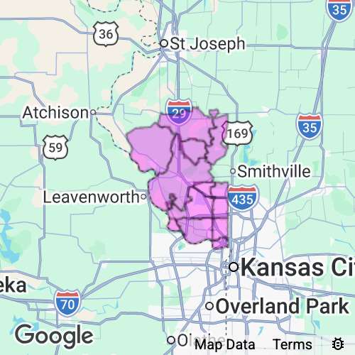 Platte County Missouri real estate agent mailing area