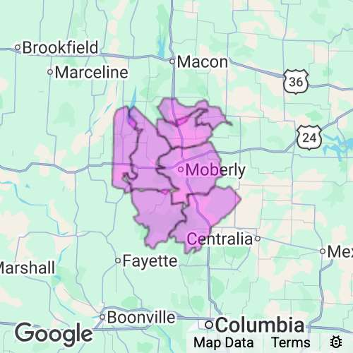 Randolph County Missouri real estate agent mailing area