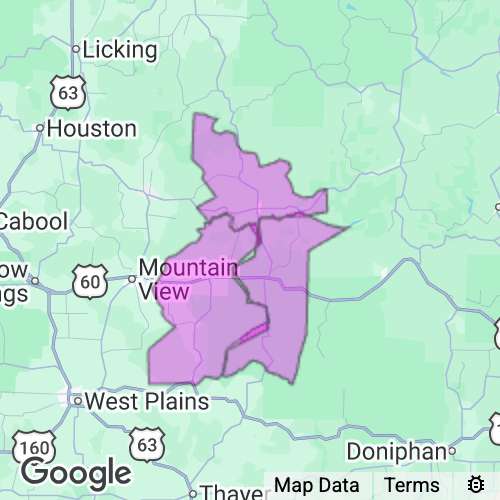 Shannon County Missouri real estate agent mailing area