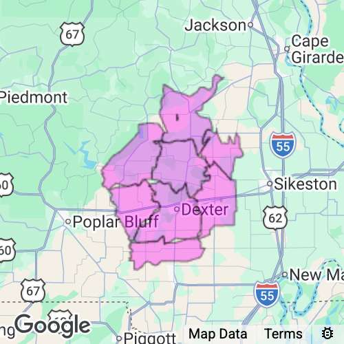 Stoddard County Missouri real estate agent mailing area