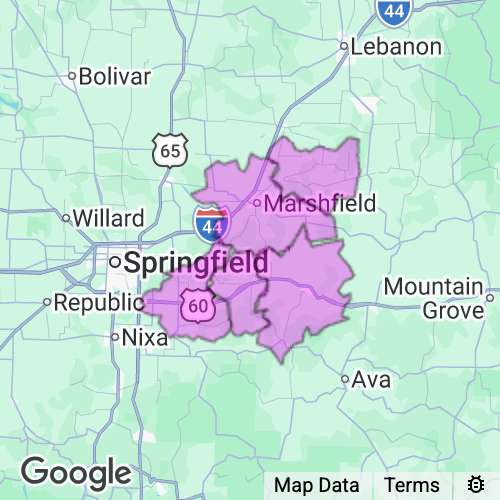 Webster County Missouri real estate agent mailing area