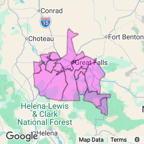 Cascade County Montana real estate agent mailing area