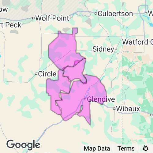 Dawson County Montana real estate agent mailing area