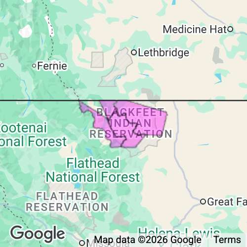 Glacier County Montana real estate agent mailing area