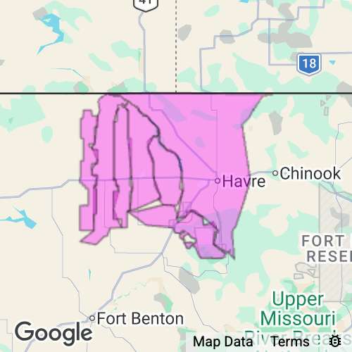 Hill County Montana real estate agent mailing area