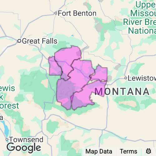 Judith Basin County Montana real estate agent mailing area