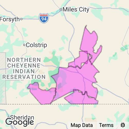 Powder River County Montana real estate agent mailing area