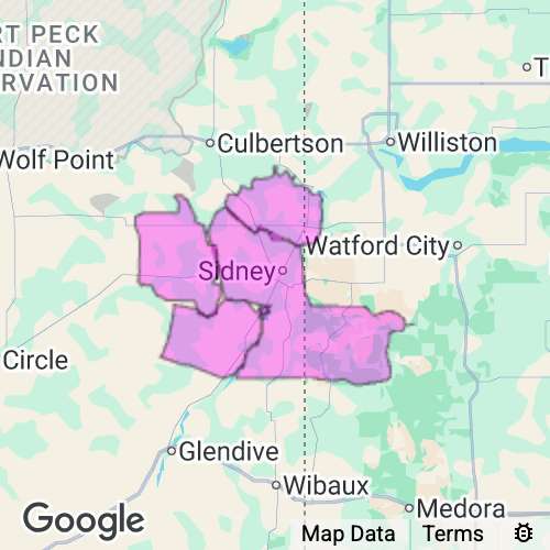 Richland County Montana real estate agent mailing area
