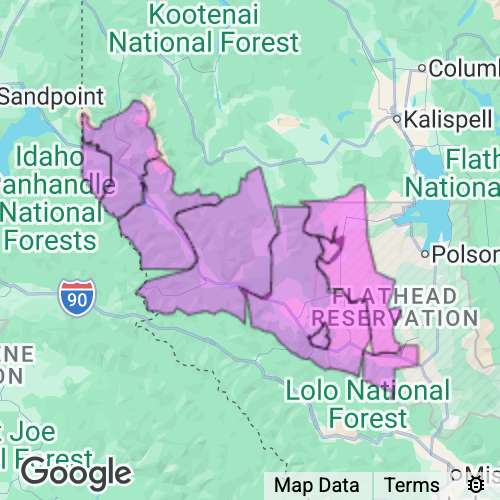 Sanders County Montana real estate agent mailing area