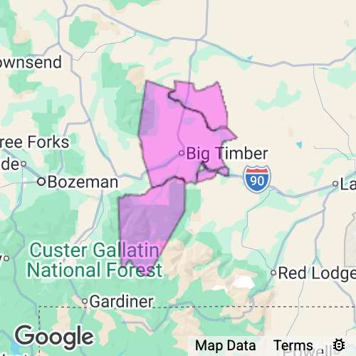 Sweet Grass County Montana real estate agent mailing area