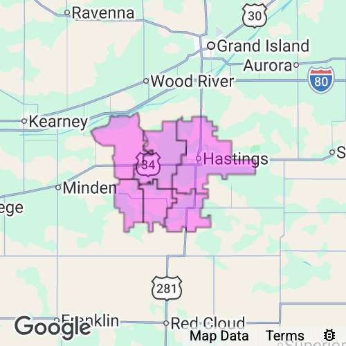 ADAMS county map
