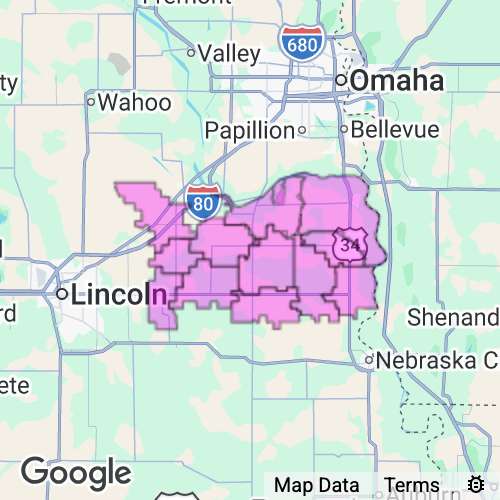 CASS county map
