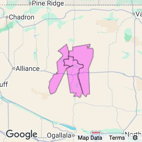 GRANT county map