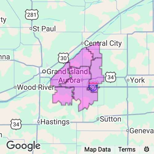 HAMILTON county map