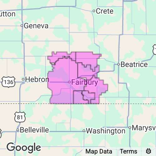 JEFFERSON county map
