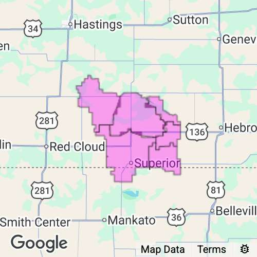 NUCKOLLS county map