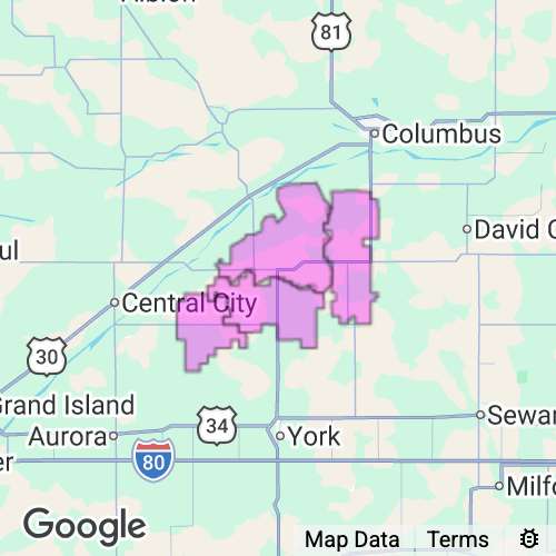 POLK county map