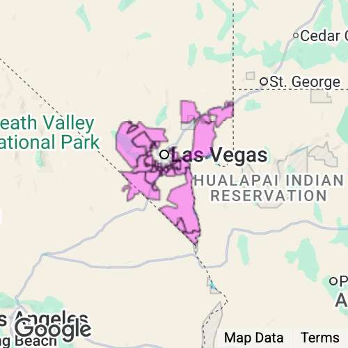 Clark County (Non-metro) Nevada real estate agent mailing area