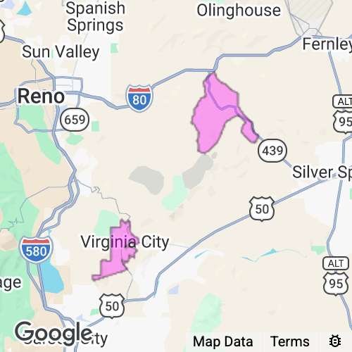 Storey County Nevada real estate agent mailing area