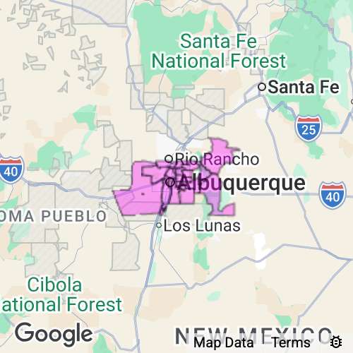Bernalillo County New Mexico real estate agent mailing area
