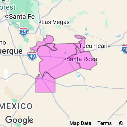 Guadalupe County New Mexico real estate agent mailing area