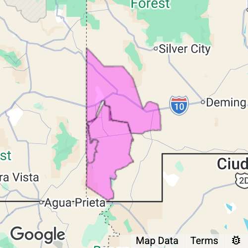 Hidalgo County New Mexico real estate agent mailing area