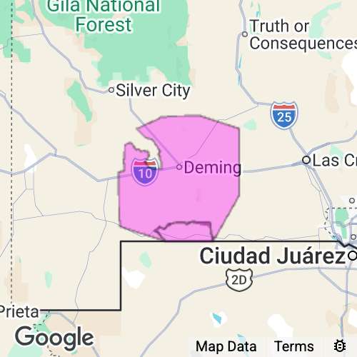 Luna County New Mexico real estate agent mailing area