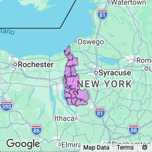 Cayuga County New York real estate agent mailing area