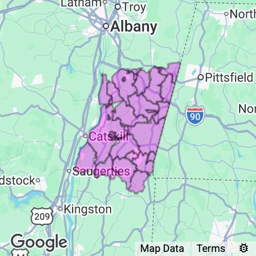 Columbia County New York real estate agent mailing area