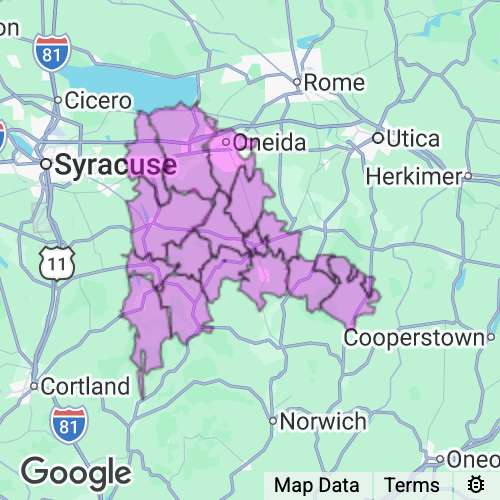 Madison County New York real estate agent mailing area