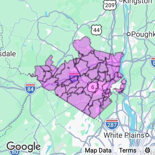 Orange County New York real estate agent mailing area