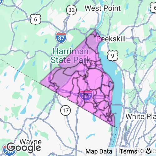 Rockland County New York real estate agent mailing area