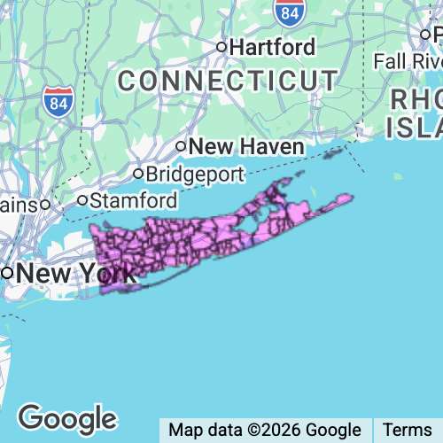 Suffolk County New York real estate agent mailing area