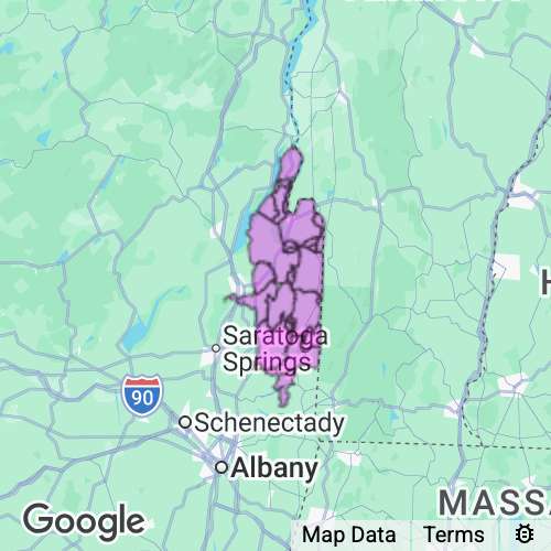 Washington County New York real estate agent mailing area