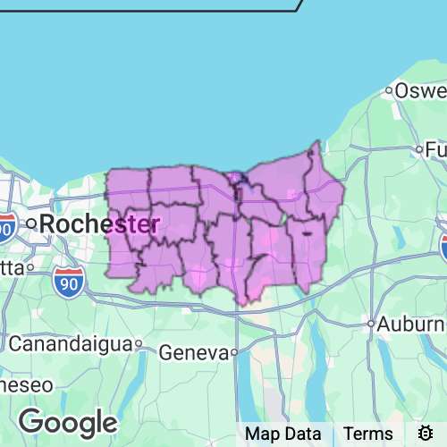 Wayne County New York real estate agent mailing area
