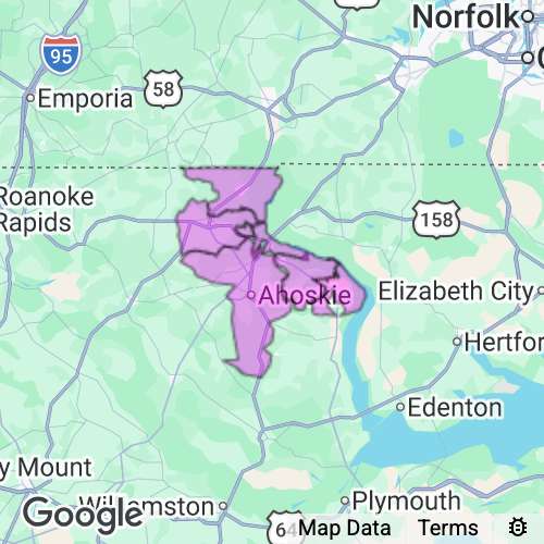 HERTFORD county map