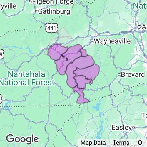 JACKSON county map