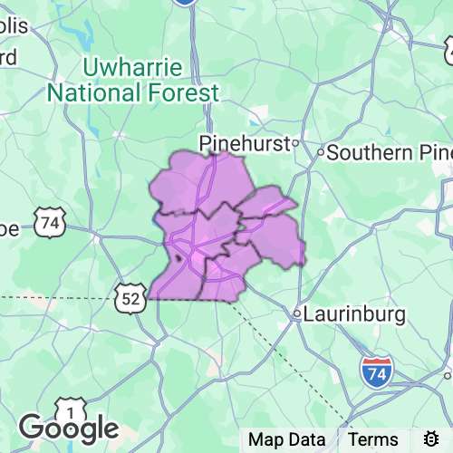 RICHMOND county map