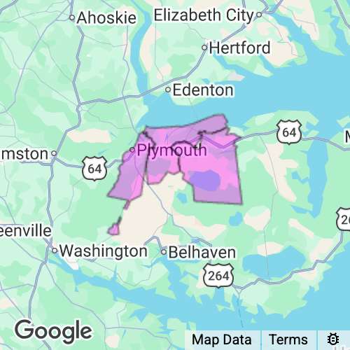 WASHINGTON county map